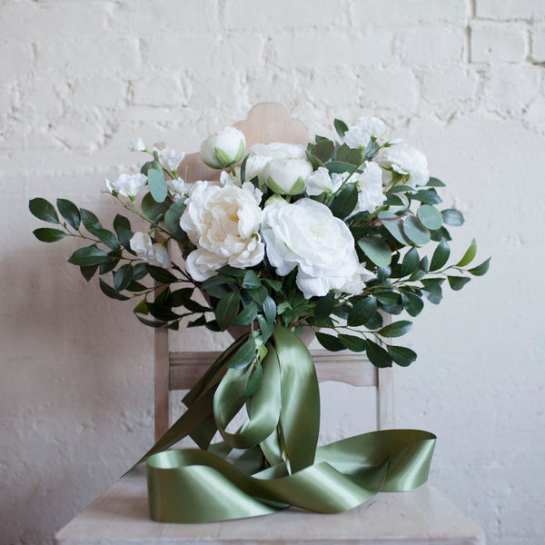 Forest bridal bouquet