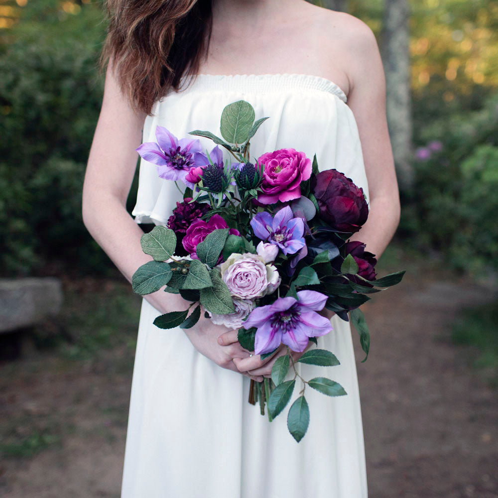 Ultra Violet bridesmaid bouquet