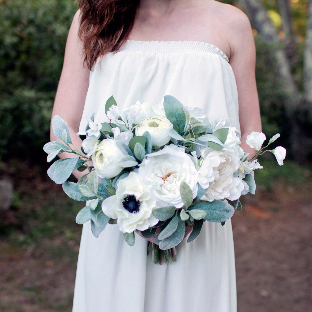 Sage bridesmaid bouquet
