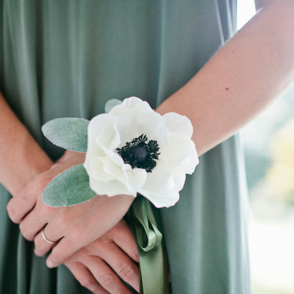 Sage Wrist Corsage – The Sage Bouquet